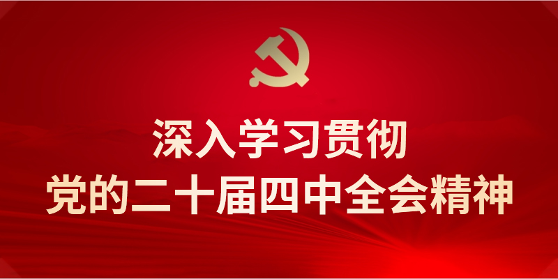 深入学习贯彻党的二十届四中全会精神